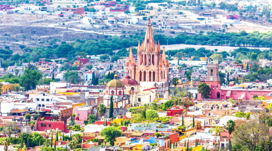 Quali sono le scelte di veicoli più popolari a San Miguel de Allende?